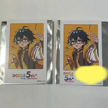 도즐사 5주년 도쿄돔 시티 포토 카드 온리 사인 포함