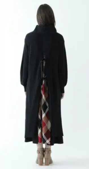 블루 라벨 소프트 컴포트 니트 셋업 티셔츠 원피스