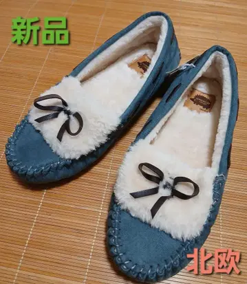 새상품 모카신 북유럽 스칸디나비아 포레스트 스웨이드 플랫슈즈