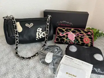 [새상품급] Think Bee! 숄더백 & 장지갑 2점 세트