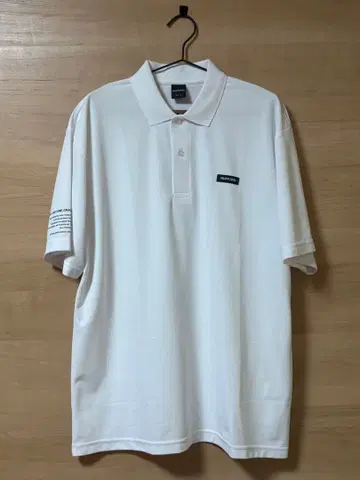 RUFFLOG 피케 셔츠 화이트 XL