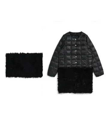 이번 시즌 새상품급 타이온 엑스트라 TAION EXTRA 칼간 퍼