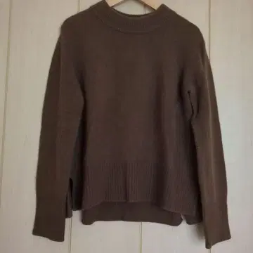 SONO 브라운 니트 스웨터 100% 모