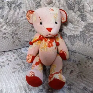 일본풍 패턴 봉제 인형 곰 본체