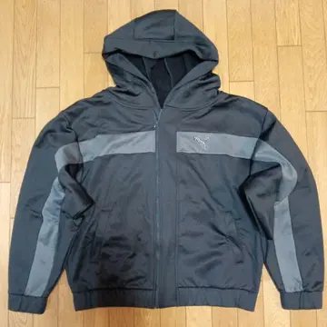 PUMA 저지 후드티 안감 얇은 플리스 XL 사이즈