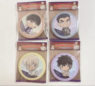 명탐정 코난 namco 한정판 캔뱃지 4개 세트