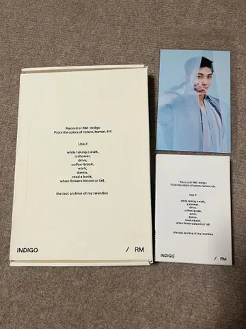BTS .RM /INDIGO (BOOK ver) weverse ver