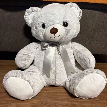 초 메루카리 시 한정판! 다이토 그레이 곰 봉제 인형 약 50cm