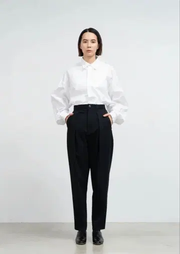 graphpaper 컴팩트 폰테 이지 트라우저스