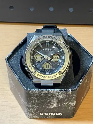 G-SHOCK GST-W110-1AJF 블랙/실버