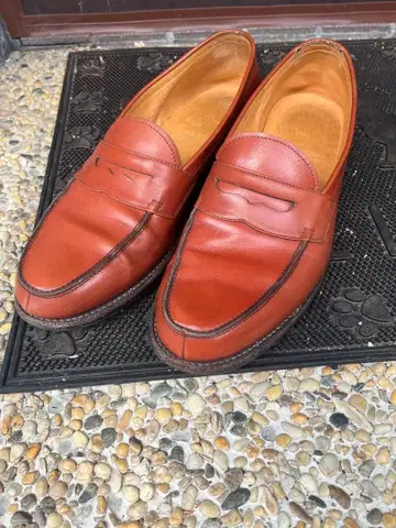 브라운 가죽 로퍼 27cm