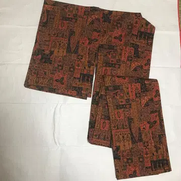 울 기모노 유카타 사라사