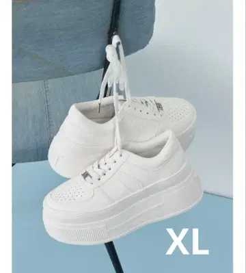 다리치 DD 로고 밑창 스니커즈 화이트 XL