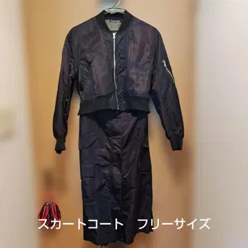 스커트 코트 프리 사이즈