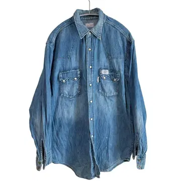 N-633 블루블루 데님 셔츠 분위기 좋음 2