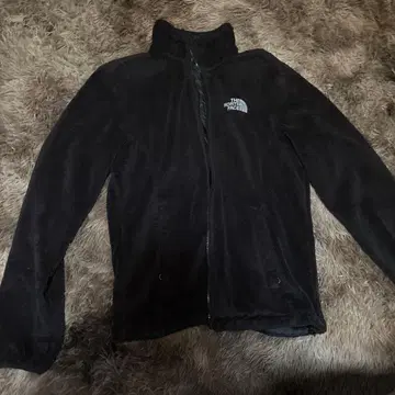 THE NORTH FACE 블랙 플리스 자켓