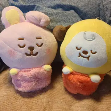 BT21 봉제 인형 (참 사양) COOKY CHIMMY 2개 세트