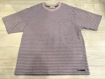 엘엘빈 보더 핑크 T셔츠 사이즈 S 한 번만 착용