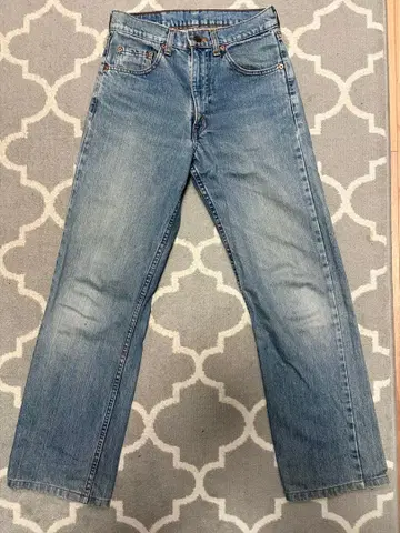 Levi's 라이트 블루 스트레이트 데님