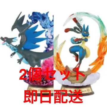 흔들리는 포켓몬의 순간 메가리자몽X 메가루카리오