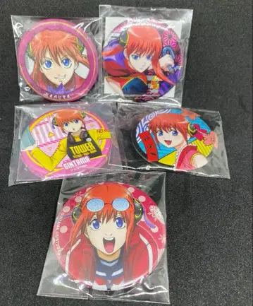 은혼 카구라 캔뱃지 세트