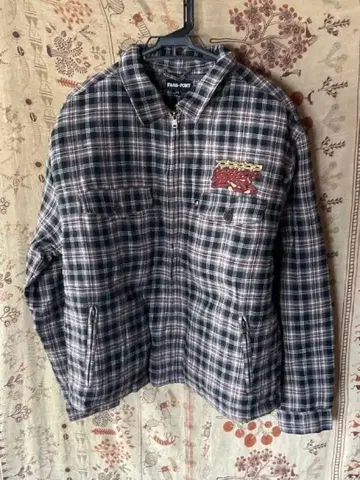 미사용 PASS~PORT Antler Zip Flannel XL
