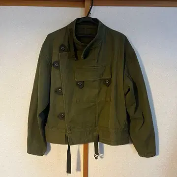 CRAFTSMANSHIP 밀리터리 자켓 올리브 그린 L