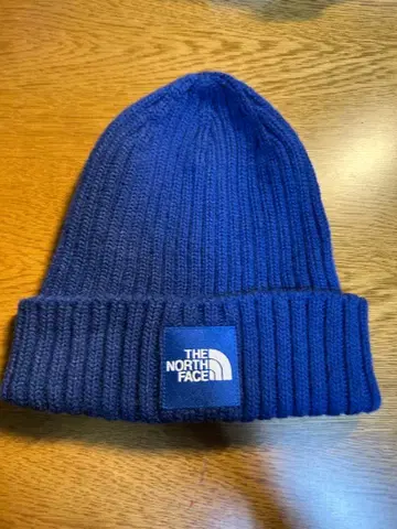 THE NORTH FACE 니트 모자 비니 블루 프리 사이즈