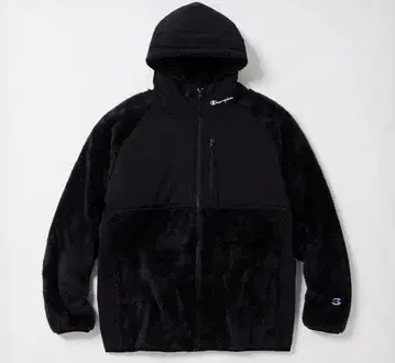 Champion 후디드 지퍼 자켓 C8-Y604 XL 블랙