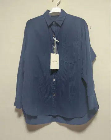 [ 23구 ] 이번 시즌 미사용 코튼 코듀로이 셔츠 달 블루