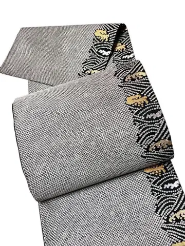 163 후쿠로 오비 순수 실크 기모노 리메이크