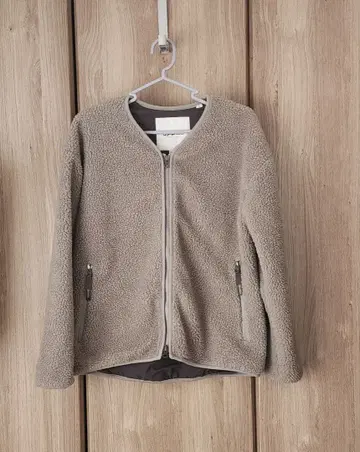 새상품급 GYMPHLEX 짐플렉스 보아 플리스 가디건 사이즈 12