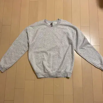 GILDAN HEAVY BLEND 그레이 M 사이즈 맨투맨