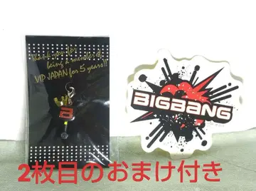 BIGBANG 응원봉 형태 메모리 참 스티커 덤 포함