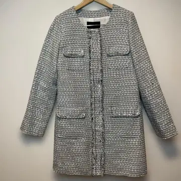 MAYSON GREY 노카라 자켓 스팽글 악센트