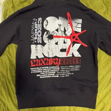 ONE OK ROCK 2023 투어 후드티 M 사이즈