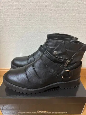 블랙 숏부츠 27cm