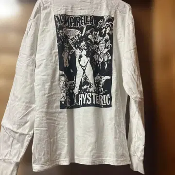 HYSTERIC GLAMOUR 뱀파이어라 긴팔 T셔츠