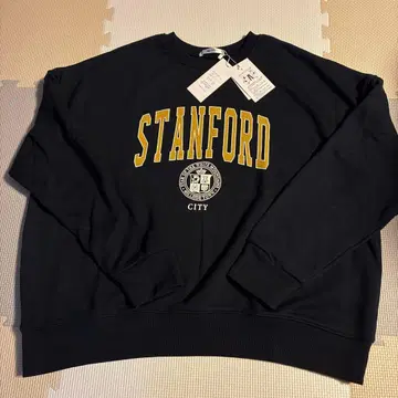 ap retro 스탠포드 로고 맨투맨 다크 네이비