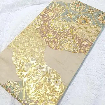 LULU119 후쿠로 오비 화문 미사용 새상품 금