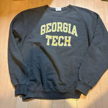 GEORGIA TECH 그레이 맨투맨 L