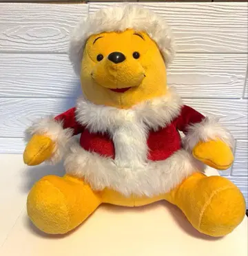 디즈니 곰돌이 푸 봉제 인형 산타 코스튬 SEGA
