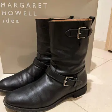 마가렛호웰 가죽 블랙 24cm