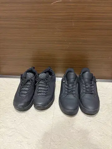 워크맨 스니커즈 2개 세트 26cm 블랙