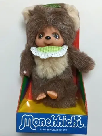 몬치치 프렌즈 너구리 봉제 인형