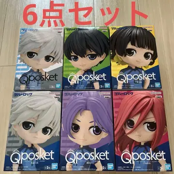 블루 록 Qposket 피규어 세트