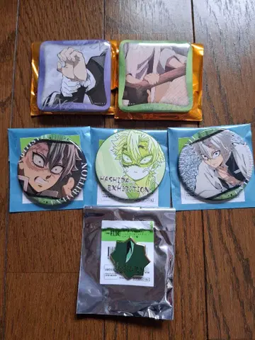 귀멸의 칼날 사네미 기둥전 기둥백경 에모셔널 캔뱃지 매니악 캔뱃지 핀즈