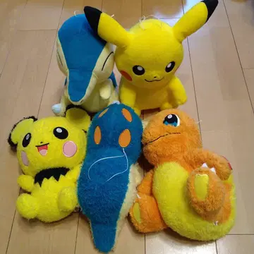 포켓몬 봉제 인형 5개 세트!
