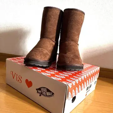 VIS VANS 어그 부츠 퍼 포함