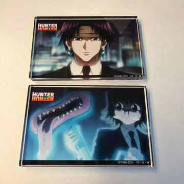 HUNTER x HUNTER 트레이딩 장면 사진 아크릴 블록 클로로